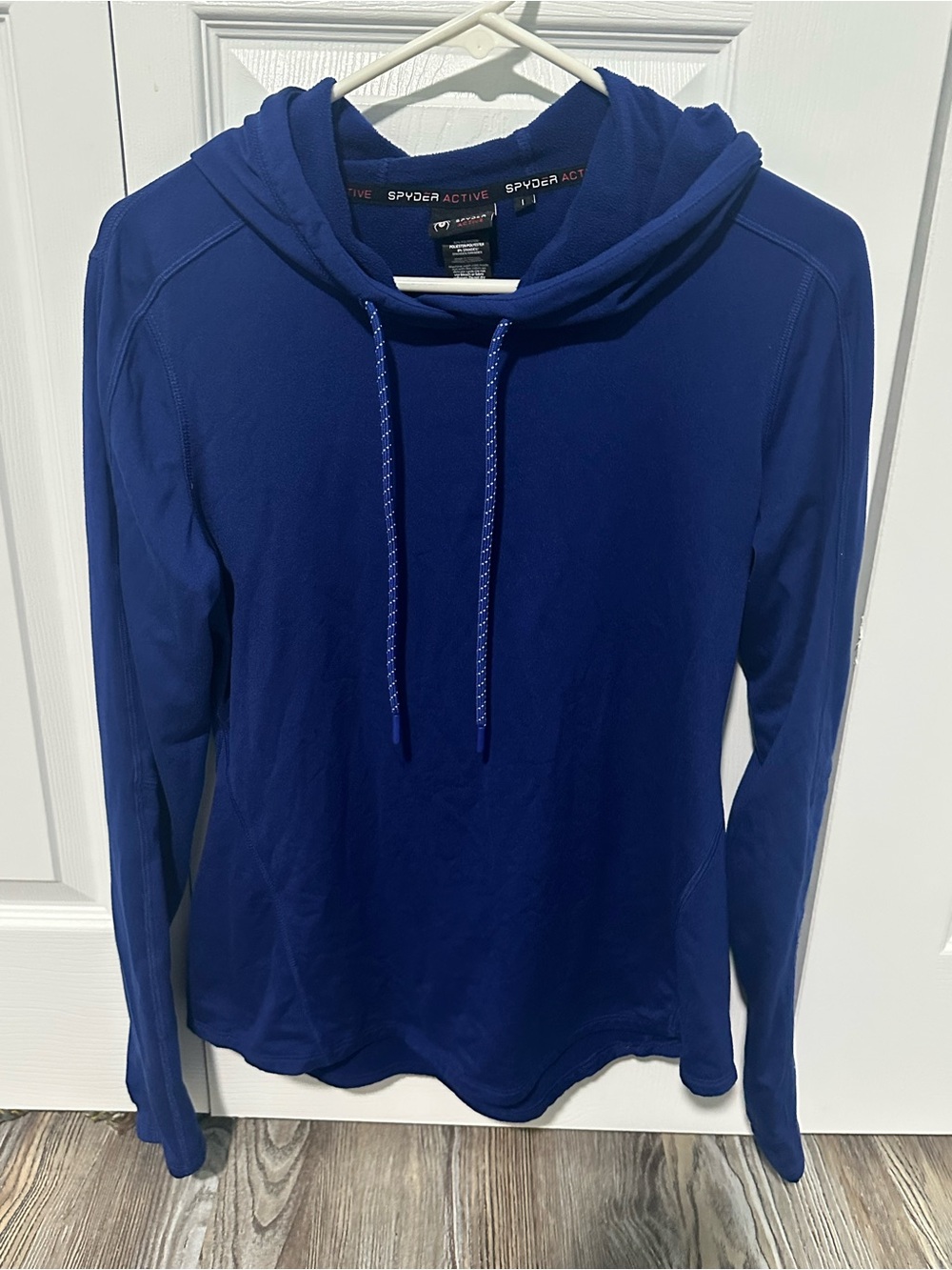 Spyder Active Royal Blue Fleece Hoodie